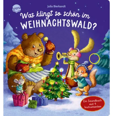 Obrázok produktu pre Was klingt so schön im Weihnachtswald? Ein Soundbuch mit 4 Instrumenten