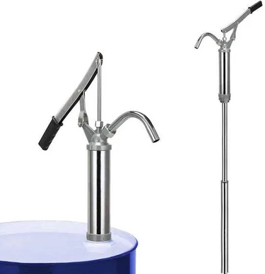 Zdjęcie produktu dla Pompa hydrauliczna o pojemności 55 galonów, ręczna pompa hydrauliczna do zbiorników o pojemności od 5 do 55 galonów, idealna do przelewania oleju silnikowego, oleju napędowego, smarów, nafty i paliwa