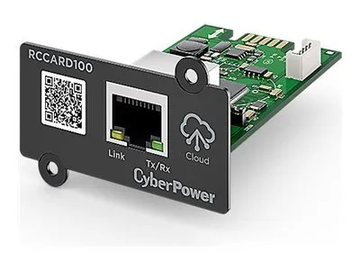 Produktbild von CyberPower RCCARD100 - Karta zdalnego zarządzania - 10/100 Ethernet - zielona