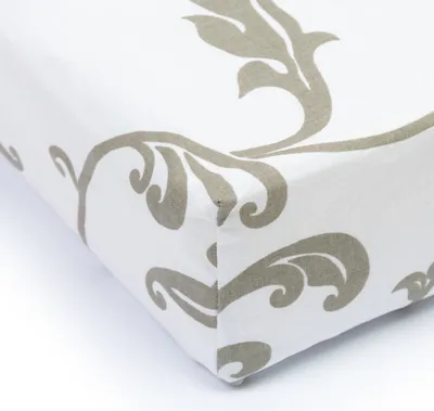 Produktbild von Amilian Spannbettlaken Spannbetttuch für Babybett Kinderbett 70x140 cm, 100% Baumwolle, fürs Baby, Bettwäsche Größe: 140x70 cm