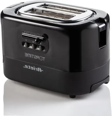 Image de Grille-pain - 9 niveaux de brunissage - Pour 2 tranches - Noir