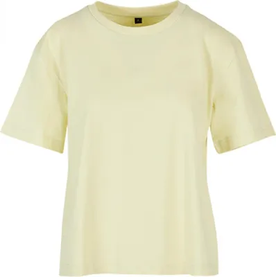 Produktbild von Build Your Brand BY211 | Damen Everyday Tee kurzärmeliges T-Shirt - Farbe: Soft Yellow - Größe: XL