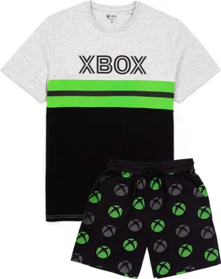 Produktbild von Xbox - Pánské pyžamo s kraťasy NS6485 (M) (Black)