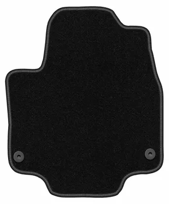Productafbeelding van Velours bestuurdersmat voor Chrysler Pacifica II vanaf 2017 – zwart, op maat – Wielganizator BASIC