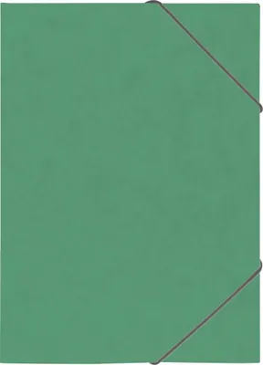 Produktbild von BRUNNEN Ringbuch A4 2-Ringe 15mm Gummizug grün 106553950
