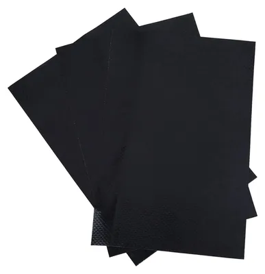 Zdjęcie produktu dla Zestaw 3 łatek naprawczych z PVC do pontonów, łodzi, kajaków i canoe (czarne)
