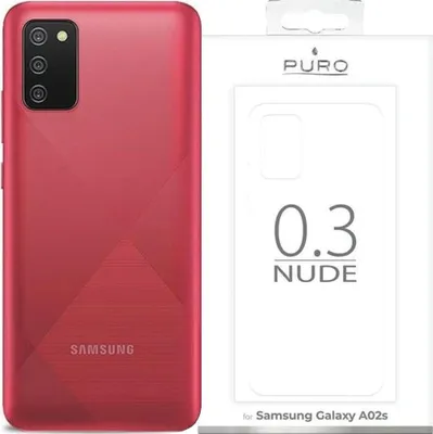Immagine prodotto di Puro Nude 0,3 Samsung A02S A025Trasparente/Trasparente Sga02S03Nudetr