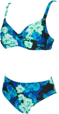 Immagine prodotto di Costume due pezzi bikini donna mare o piscina con ferretto RAGNO articolo 71179W, Taglia 2 coppa B, Poliammide 80%,Spandex 20%