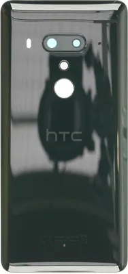 Produktbild von Gehäuse Rückseite für HTC U12+, Schwarz Backcover