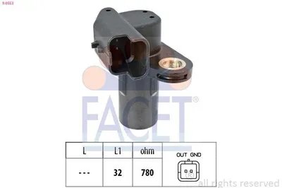 Produktbild von FACET 9.0553 Kurbelwellensensor Impulsgeber für OPEL Vivaro A Kastenwagen (X83) 1451mm