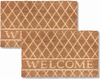 Immagine prodotto di Tappetino Astra per interni ed esterni COCO SHAPE SET DA 2 Naturale 45 x 75 cm