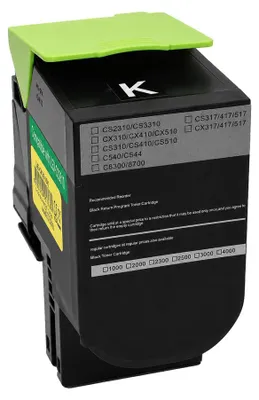 Produktbild von Lexmark 71B20 kompatibler Toner Schwarz - CS317dn CS417dn CS517de CX317dn CX417de CX517de