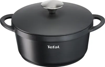Produktbild von Tefal Trattoria Topf mit Gussdeckel, 20cm, 2,55l, Aluguss