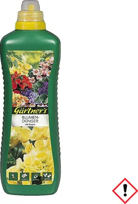 Produktbild von Gärtners Blumendünger Volldünger mit wertvollem Seevogel Guano 1000ml