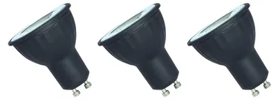 Productafbeelding van Spectrum LED Spot PAR16 GU10 Mat - 4W 320lm 3000K - Warmwit - Vervangt 30W - 3 stuks