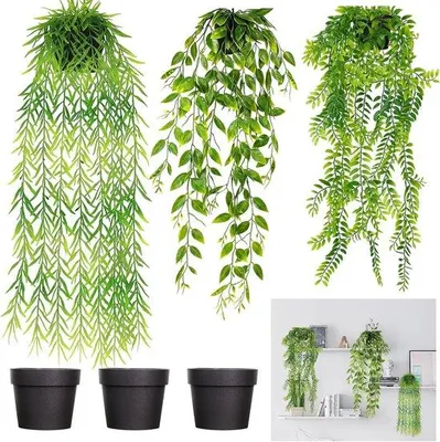Immagine prodotto di Pianta artificiale da appendere 60/60/80 cm per balcone e soggiorno