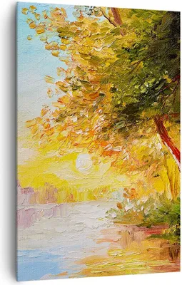 Produktbild von Bild auf Leinwand - Leinwandbild - Einteilig - natur natur - 80x120cm - Wand Bild - Wanddeko - Wandbilder - Leinwanddruck - Kunstdruck - Wanddekoration - Leinwand bilder - Wandbild - PA80x120-3445