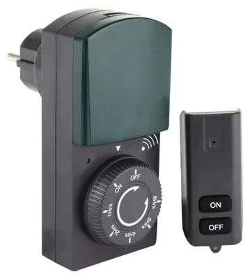 Produktbild von REV Count-Down-Zeitschaltuhr Fernbedienung Timer Zwischenstecker IP44 Steckdose