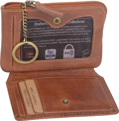 Produktbild von Echtleder Schlüsseltasche, braun