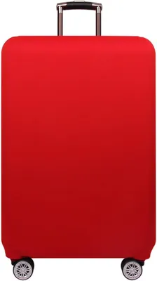 Obrázok produktu pre Ochranný obal na kufor X-Large 29-32 palcov, elastický, so zipsom, na cestovanie, červený
