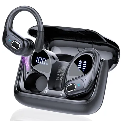 Obrázek produktu pro Sluchátka STECEi, sportovní, bezdrátová, Bluetooth 5.4, sluchátka do uší s HD mikrofonem