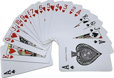Obrázek produktu pro Verk Pokerové karty 100% plast 54ks