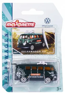 Produktbild von Majorette VW Volkswagen Transporter T1 Metallauto Grün