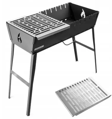 Produktbild von Edelstahl Grillrost 39x30 cm Universal Rostfrei Langlebig