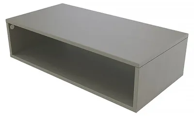 Produktbild von Aufbewahrungswürfel Holz 100x50 cm - Grau