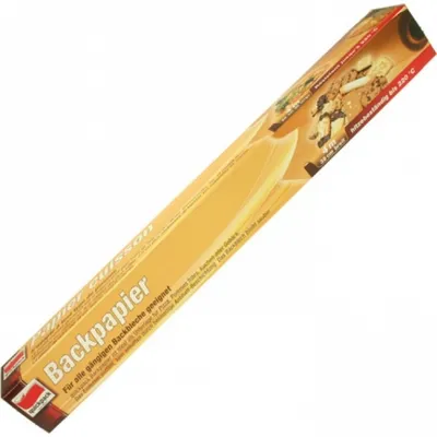 Produktbild von QUICKPACK Backpapier 4m x 38cm Faltschachtel naturbraun