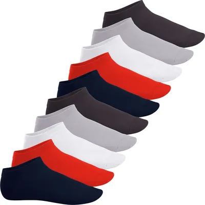 Produktbild von Footstar EVERYDAY! 10 Paar Damen & Herren Sneaker Socken - Metropolis 47-50