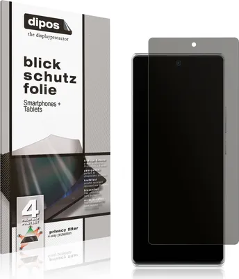 Produktbild von Blickschutzfolie für NUBIA Z50 matt Schutzfolie Folie Display Schutz dipos