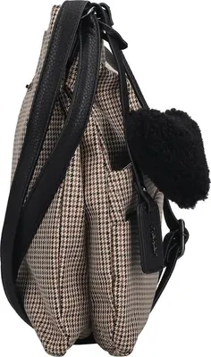 Produktbild von Rieker Damen Umhängetasche mit Herzanhänger H1005, Farbe:Beige