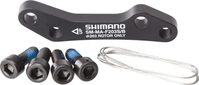 Produktbild von SHIMANO Scheibenbremsadapter Vorne IS auf IS 180 mm - 180 mm