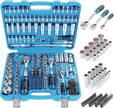 Produktbild von BGS 2243 Steckschlüsselsatz, 192-tlg., Pro Torque®