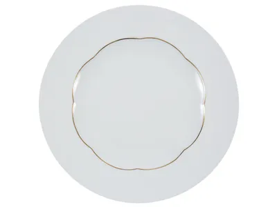 Produktbild von Rosenthal Sonetto Oro Speiseteller flach weiß 28cm