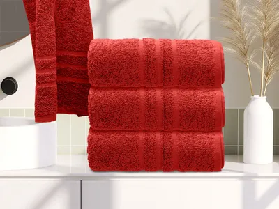 Obrázok produktu pre Uterák Classic 50 x 100 cm červený, 100 % bavlna
