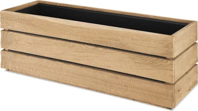 Produktbild von NaturRaum Blumentopf Floris XL Pflanzengefäß 120x41x40 Wildeiche