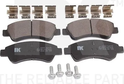 Produktbild von NK Bremsbeläge Bremsklötze VORNE 223741