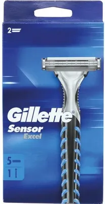 Image de Rasoir Gillette Sensor Excel + 5 lames