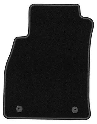 Produktbild von Fahrermatte Velours für Opel Insignia A FL 2013-2017 (Limousine/Liftback/Kombi) – 1-tlg, Schwarz, passgenau – Wielganizator BASIC