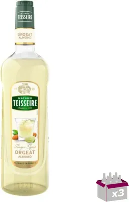 Image de Lot 3 - Teisseire - Sirop d'Organat - 1l
