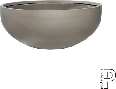 Produktbild von Pottery Pots Pflanzschale Morgana Sandsteingrau D 43,5 cm H 19 cm