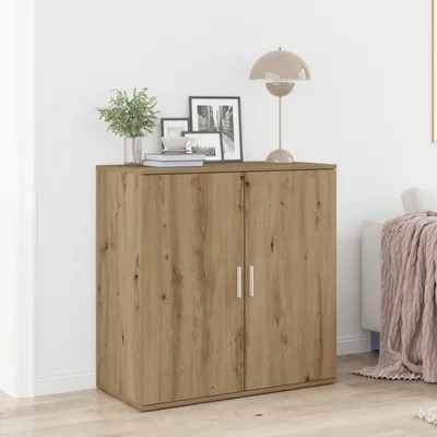 Zdjęcie produktu dla Bufet Dąb rzemieślniczy 79 x 38 x 80 cm Materiał drewnopochodny