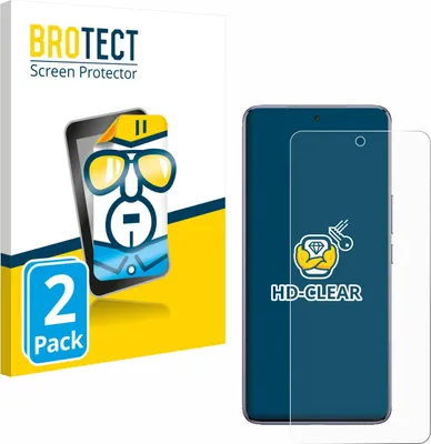 Produktbild von 2x Für Vivo T4 Schutzfolie BROTECT Displayschutz Display Schutz Folie Klar Transparent