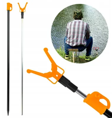 Produktbild von Glimmerstone Teleskop-Angelrutenhalter, 68-118 cm, verstellbar