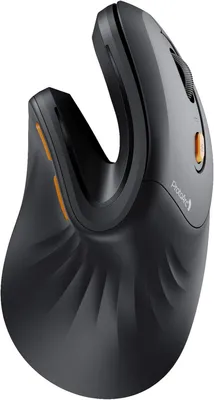 Produktbild von EM11 NL Ergonomische Vertikalmaus, Kabellose Wiederaufladbare Maus mit 3 Geräten (Bluetooth + Bluetooth + USB), für Computer, iPad, Mac, Windows