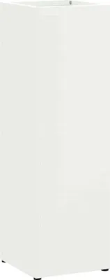 Immagine prodotto di vidaXL Supporto per ombrellone con contenitore Bianco 15,5 x 15,5 x 49 cm Metallo