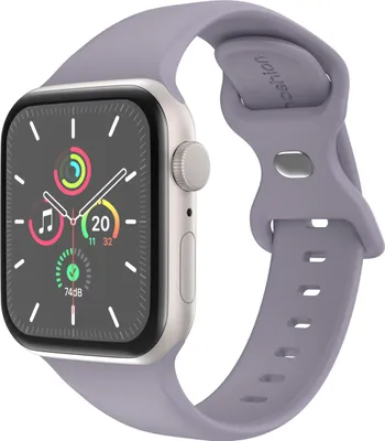 Productafbeelding van imoshion Siliconen⁺ bandje voor de Apple Watch | 38/40/41/42 mm - Maat S/M - Lavender