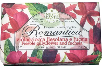Produktbild von Nesti Dante Romantica Fiesole Gillyflower Fuchsia Seife 250gr.